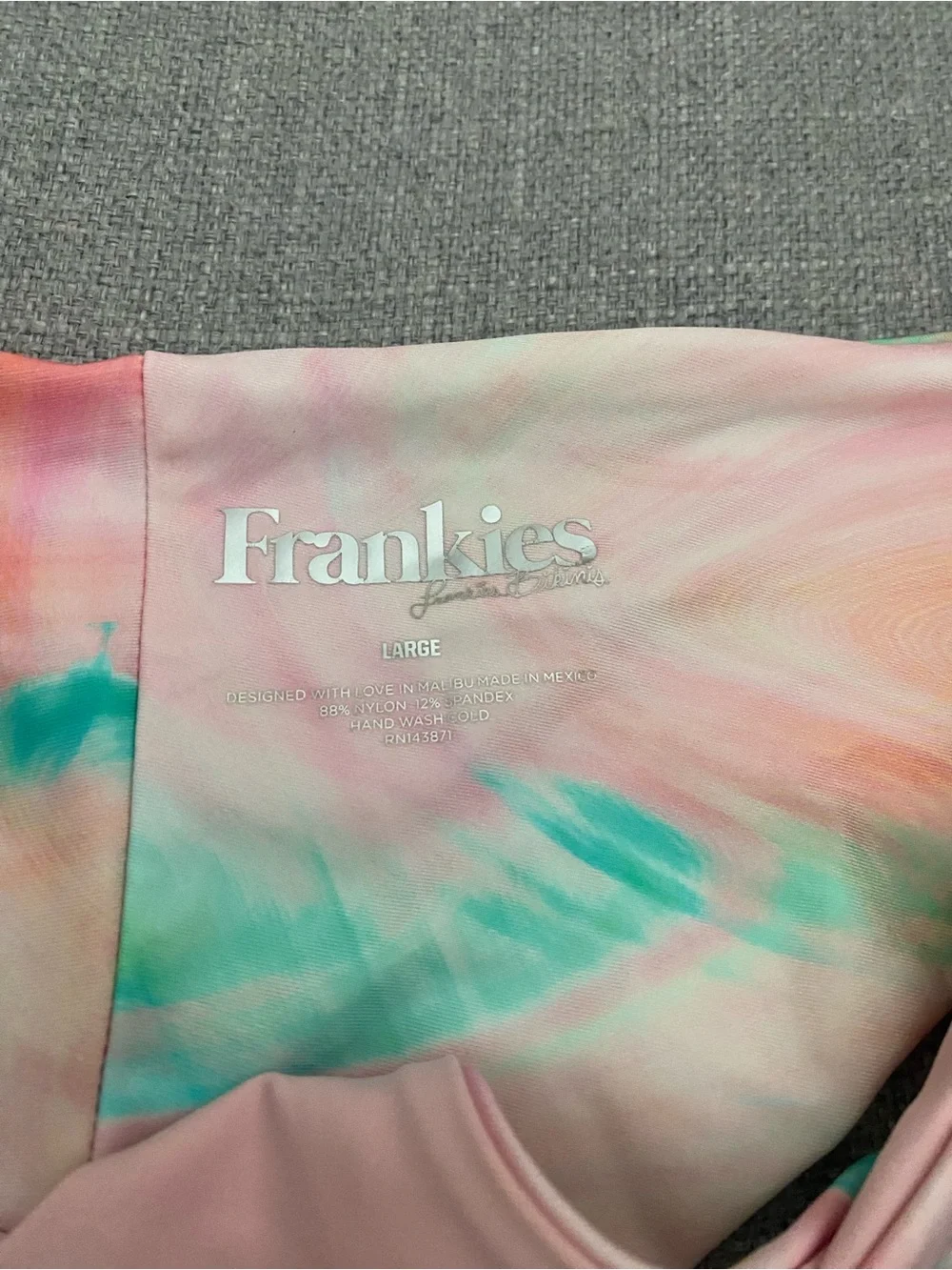 Frankie's Bikinis Trippy Triangle Bikini